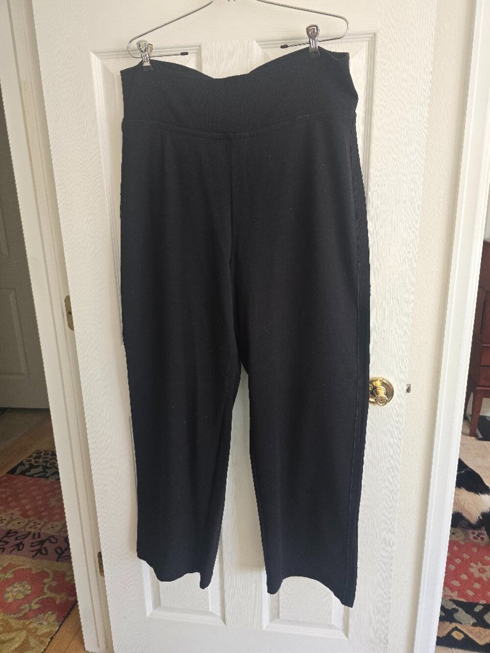 J Jill Black Trousers Pants 2X NWOT